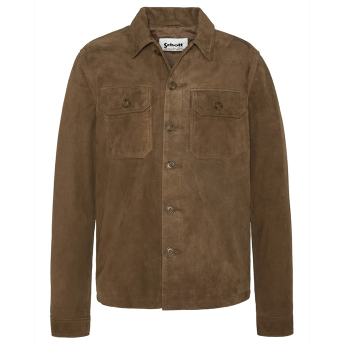 LCBRONXSSUEDE OVERSHIRTSchott NYC P/ERUST