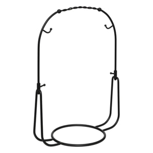 Corbeille à fruits Black Edition 2 niveaux noir