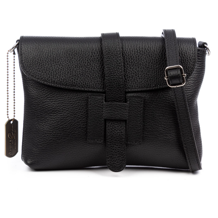 Battuda Bolso bandolera Mujer. Piel auténtica Dollaro.