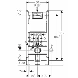 Pack WC bati-support Geberit + Cuvette Swiss Aqua Technologies sans bride + Abattant SoftClose + Plaque (INFINITIOMATGEB3)