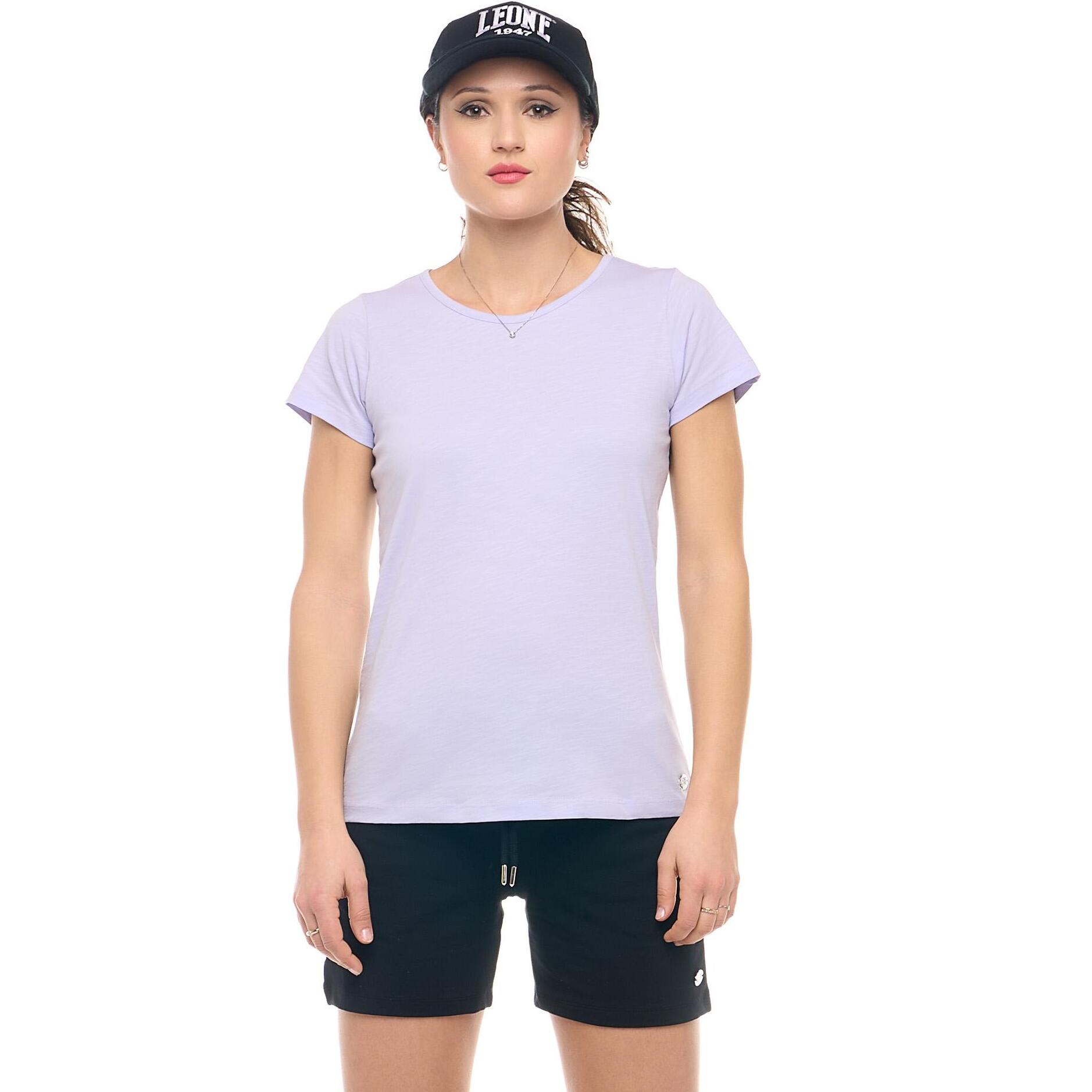 T-shirt da donna a maniche corte Leone Basic