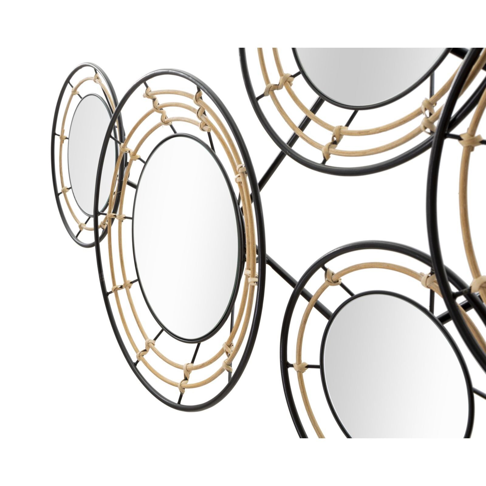 PANNELLO IN FERRO C/SPECCHI OPORTO CM 111X9,5X59