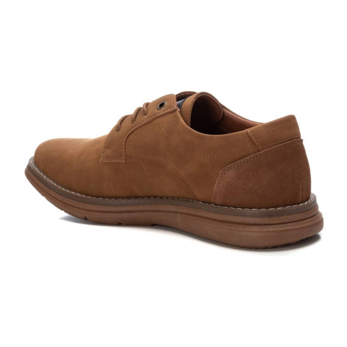 Zapato blucher/derby camel