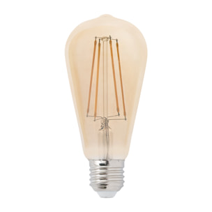 Ampoule DECORATIF FILAMENT LED AMBRE E27 4W 2200K