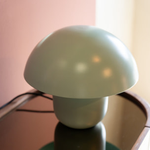 Lampe Mushroom 27cm bleue Kare Design