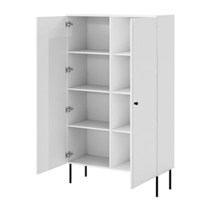 Lavaggi - buffet haut - blanc - 2 portes - 166 cm - Blanc