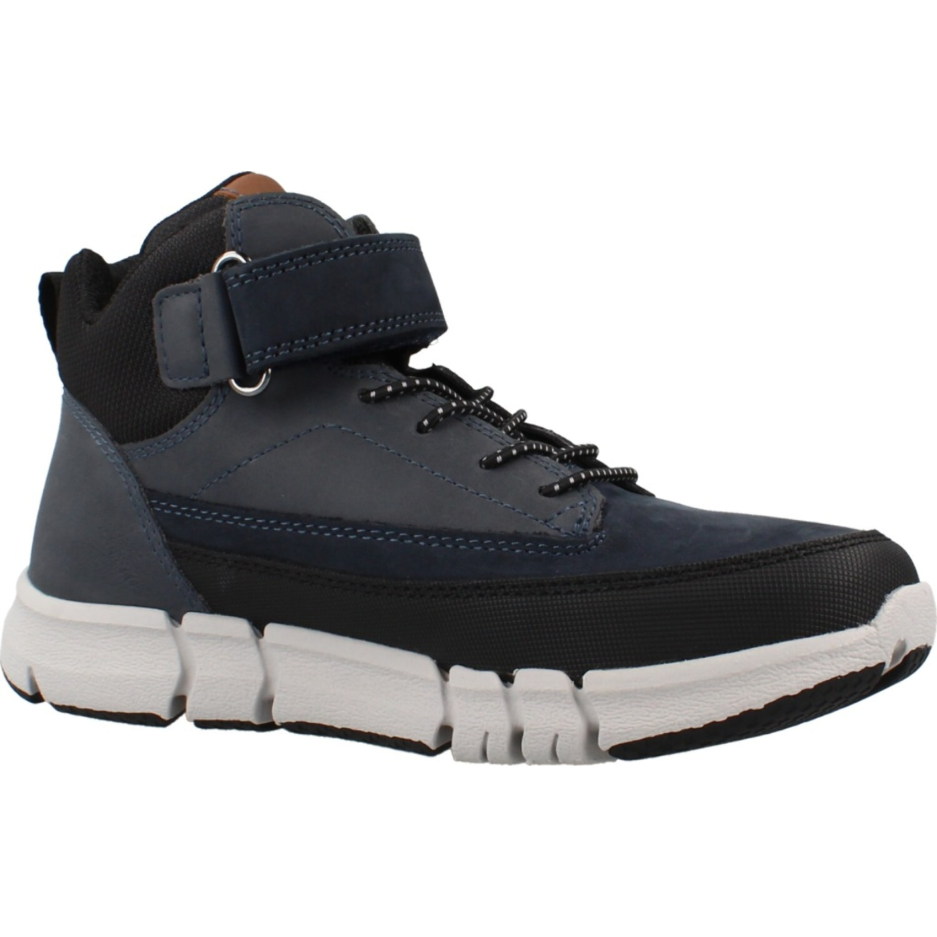 Zapatillas Niño de la marca GEOX  modelo J369BA 032ME J FLEXYPER BOY AZUL