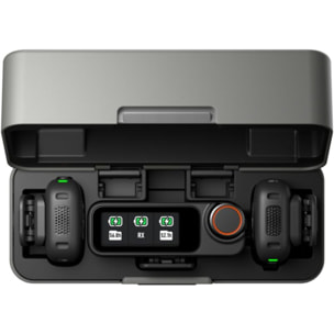 Micro cravate sans fil DJI Mic 3 (2 TX+1 RX+boitier de charge)