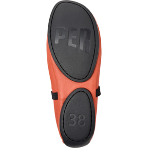 Ballerine - CAMPER Right Nina - Arancio - Pelle liscia