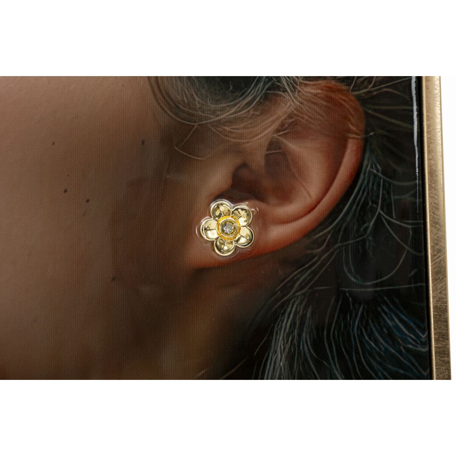 DIPINTO SU TELA LACCATO MOIRA C/CORNICE -A- CM 52X4X102