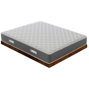 Materasso 160x200 Molle insacchettate e memory foam 9 Zone differenziate Altezza 22 cm