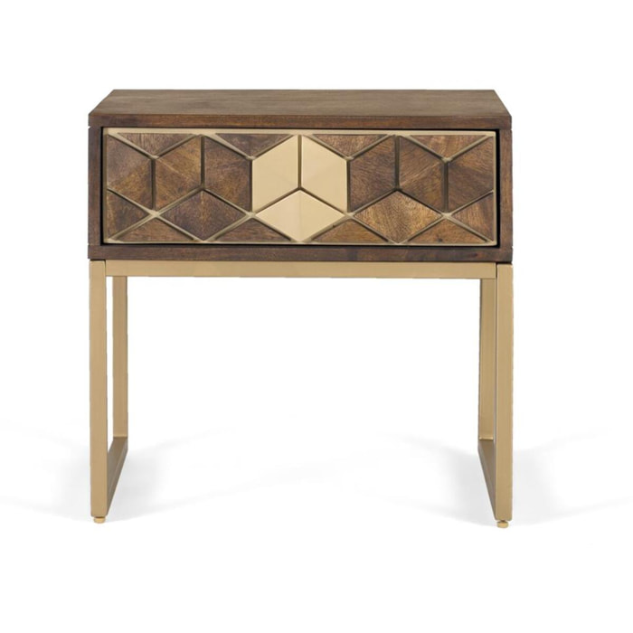 Mesita de noche - 49x51x40cm