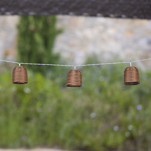 2 Guirlande solaire FORMENTERA 10LED 4M