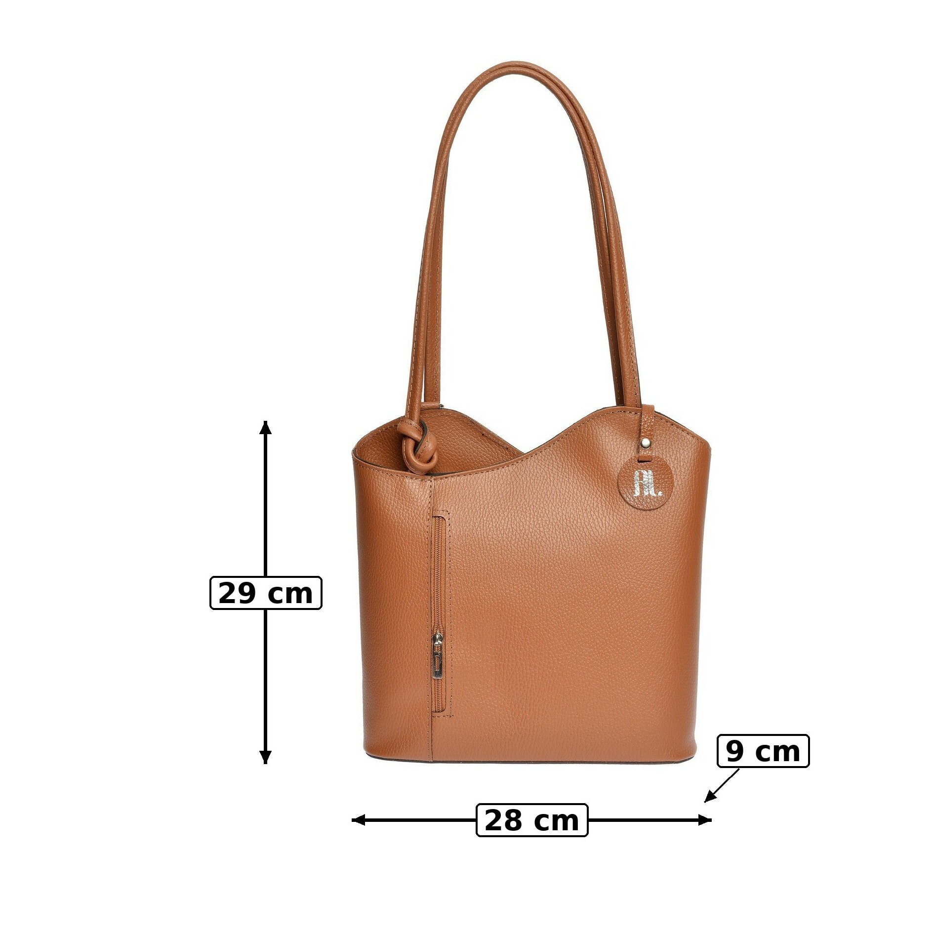 Tote Anna Luchini Cammello