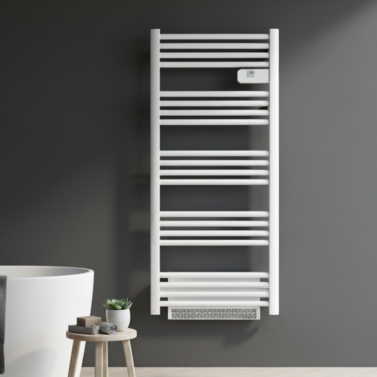 Radiateur sèche-serviette 750w soufflerie 1000w