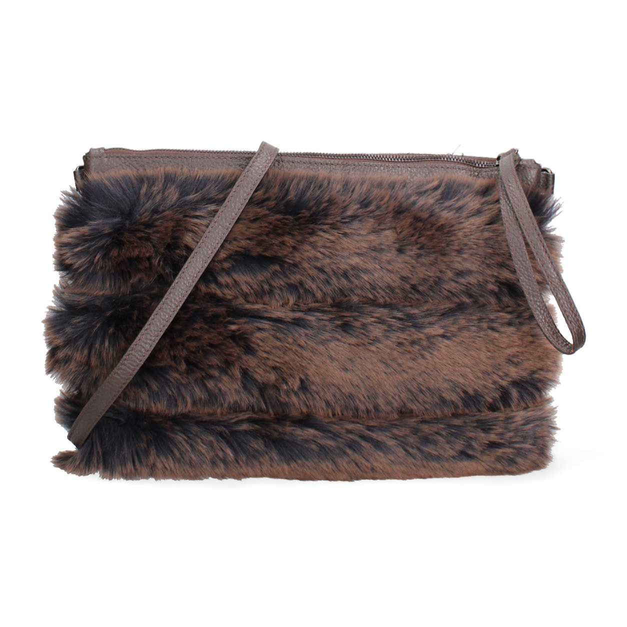 Pochette da donna In Vera pelle Made in Italy 27x34,5x2 cm