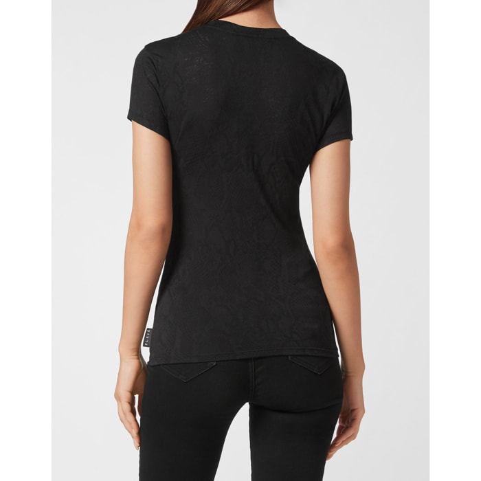 PHILIPP PLEIN T-Shirt Round Neck GOTHIC PLEIN