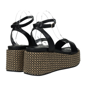 Sandali Donna Tata Italia Nero