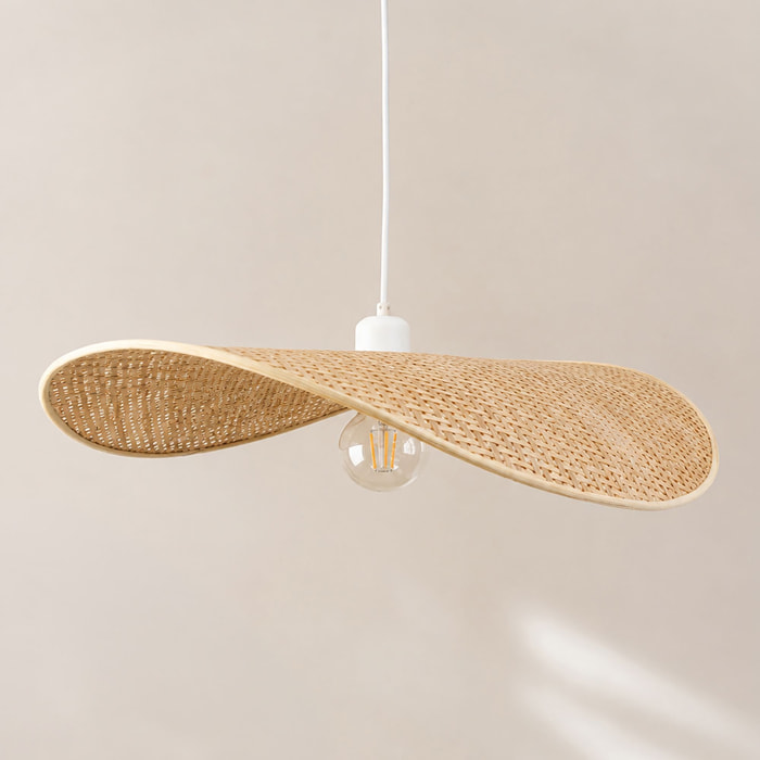 Suspension aérienne en bambou d80cm SOLEA