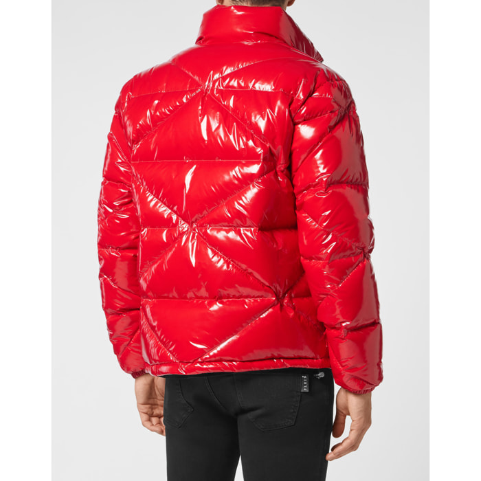 PHILIPP PLEIN Down Jacket HEXAGON