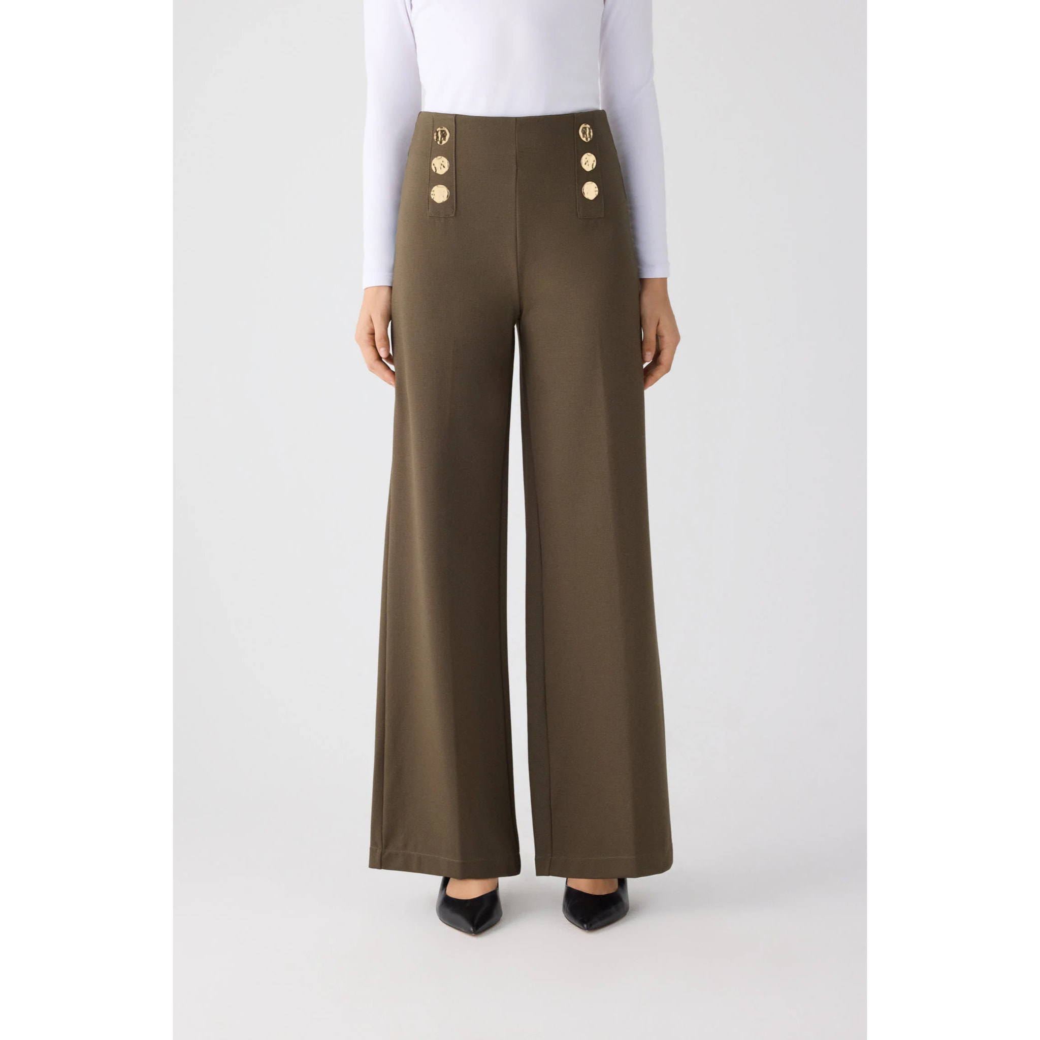 Pantalone comfort larghi