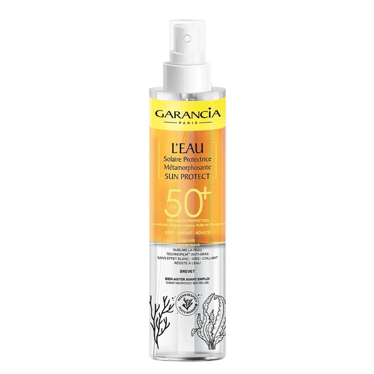 L'Eau Solaire Protectrice Metamorphosante - Sun Protect SPF50+ 150 ml