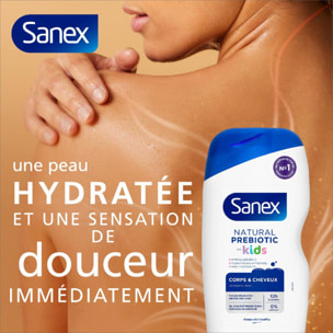 Pack de 6 - Gel douche Sanex Natural Prebiotic Enfants - 425 ml