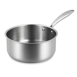 Casserole acier inoxydable 20cm - fait en France - tous feux TRIPLY
