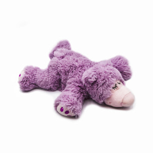 PELUCHE TÉRMICO: OSO DORMILÓN PÚRPURA
