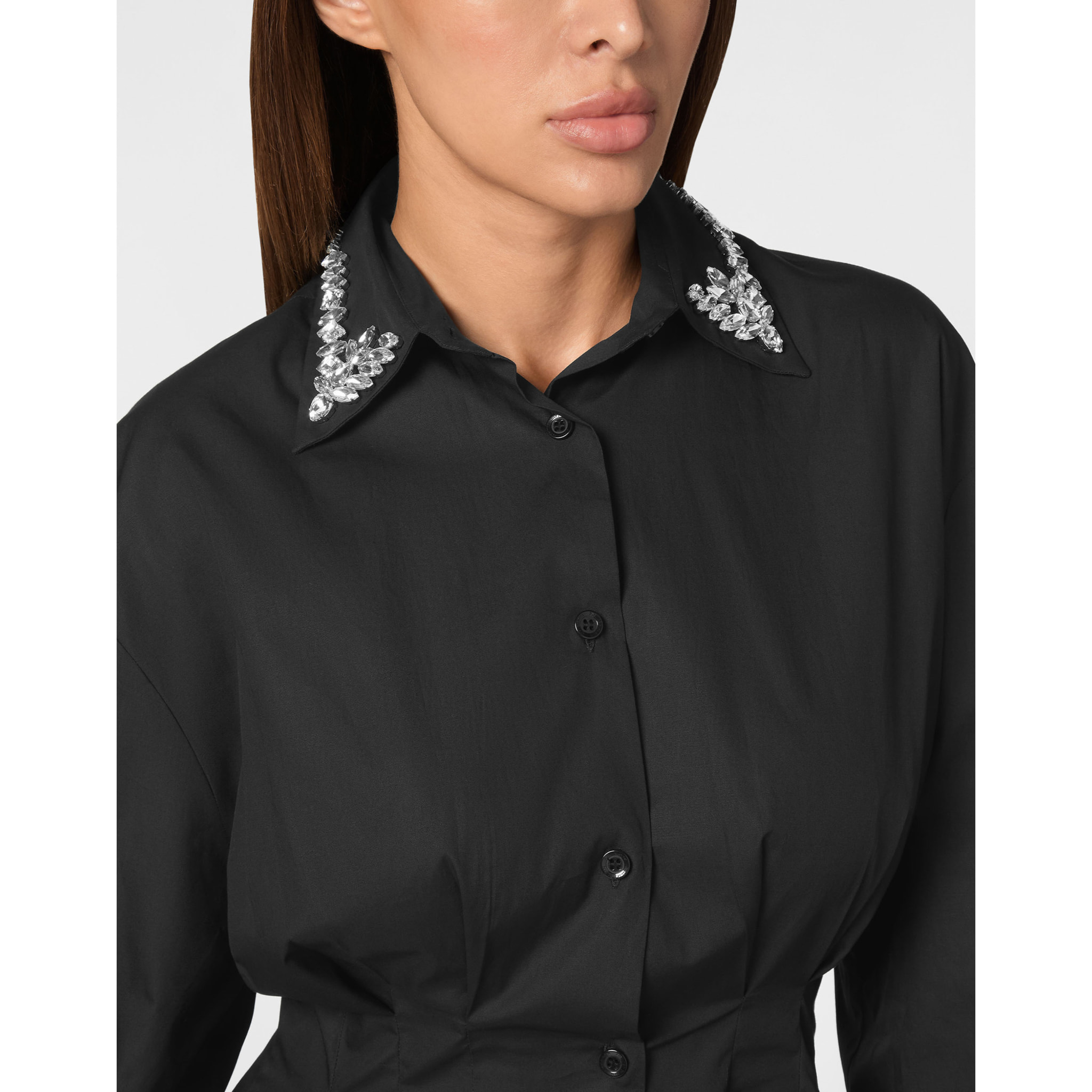 PHILIPP PLEIN Vestido camisero