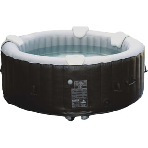 Lot de 2 Appuie-têtes et 1 Porte-gobelet pour Spa