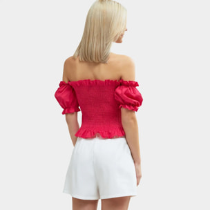 BLUSA TOP OFF-SHOULDER