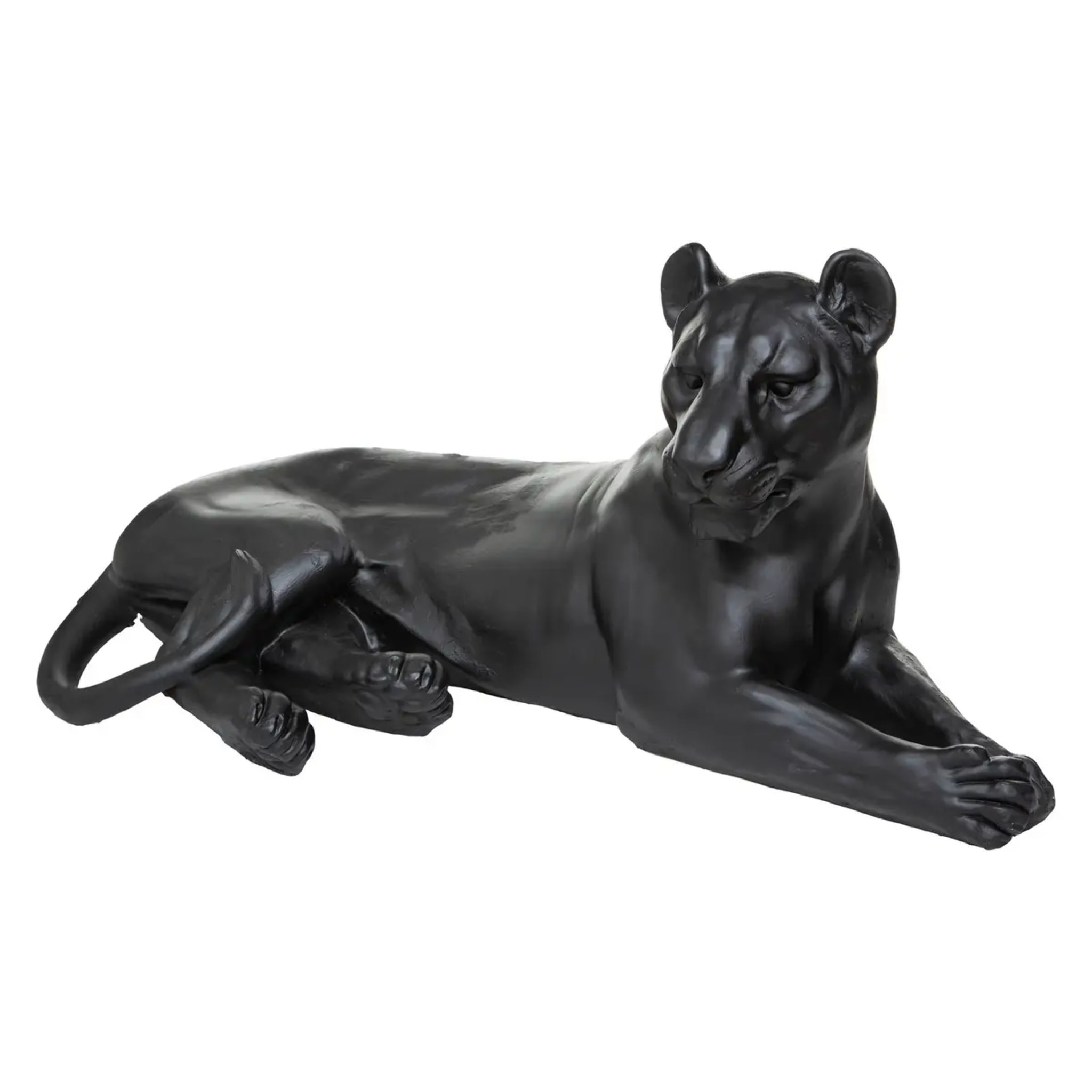 Léopard extérieur Aylan H.38cm résine