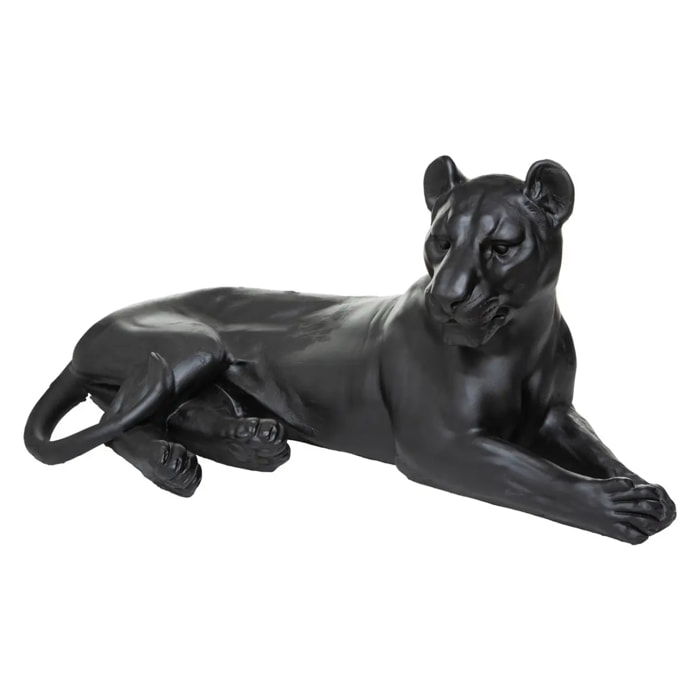 Léopard extérieur Aylan H.38cm résine