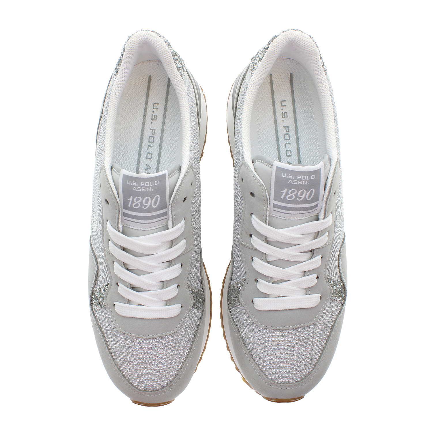 U.S. Polo Assn. - Sneakers BAYLE003W/5NU1 in sintetico per donna