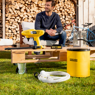 Nettoyeur haute pression sans fil Karcher KHB 4-18 - Pression 24 bar- Débit 4 l/min- sans batterie