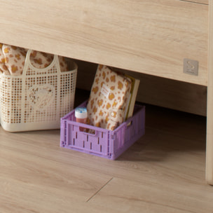 Protège carnet de santé léopard en gaze de coton