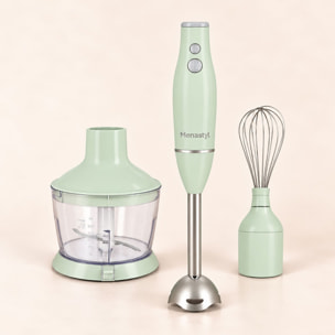 Mixeur multifonction 3 en 1 celadon RETRO