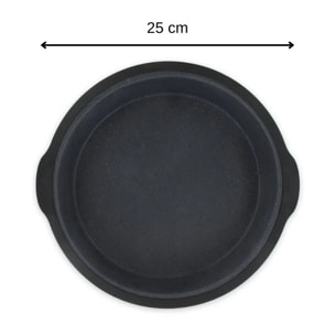 Lot de 2 moules à gâteaux 25/25 cm en silicone fibre de verre Silicone fibre de verre Silicone fibre de verre Zenker  Silicone fibre de verre