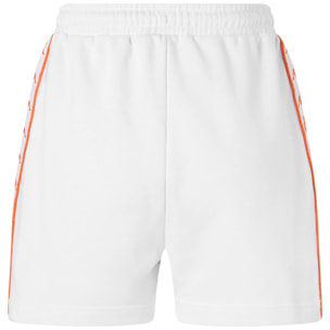 Kappa - Pantalones cortos Mujer Blanco - 222 Banda Ivissa