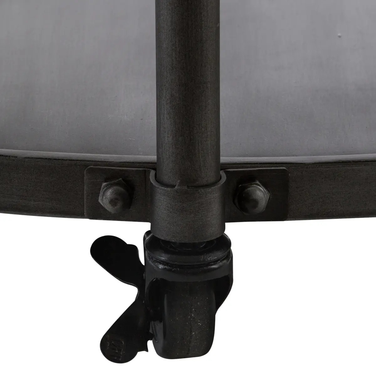 Table basse "Chrono" noir D90cm