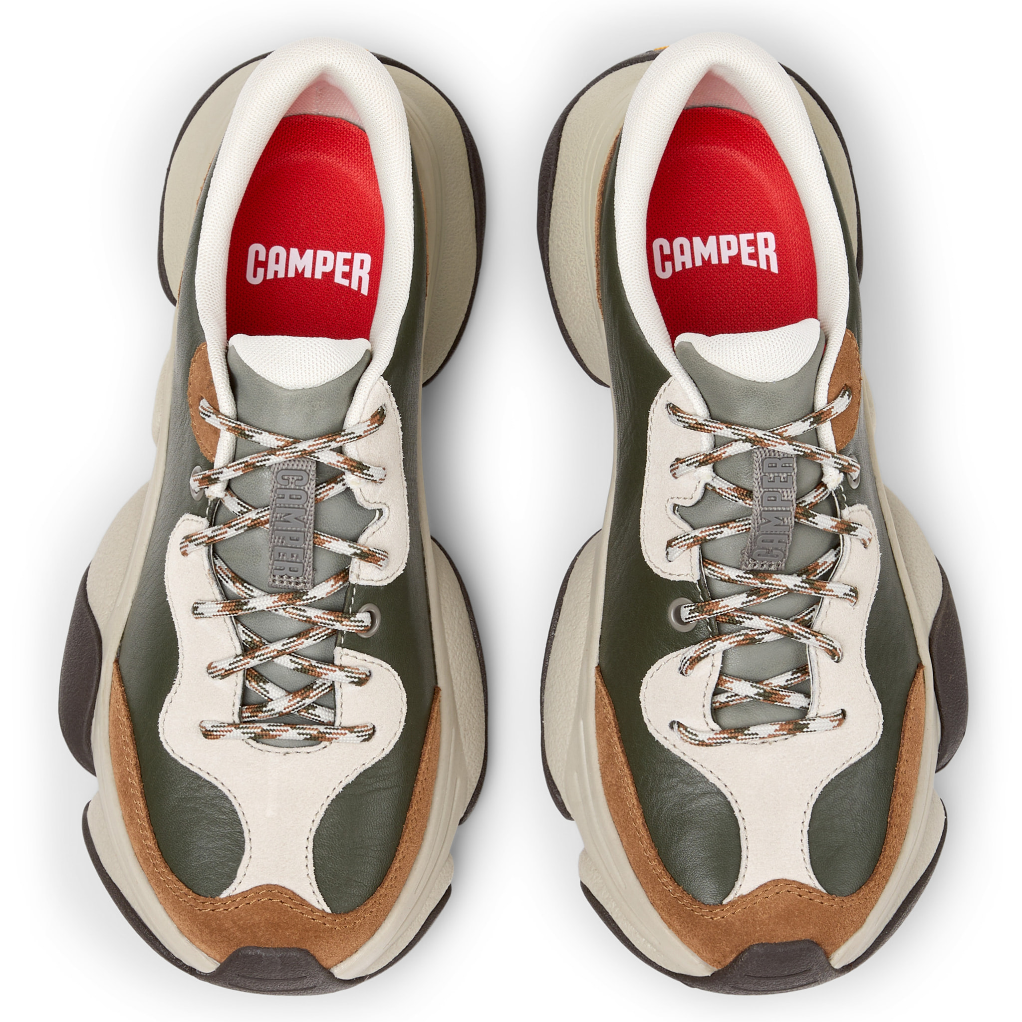 Zapatillas - CAMPER Karst 2 - Multicolor - Cuero liso