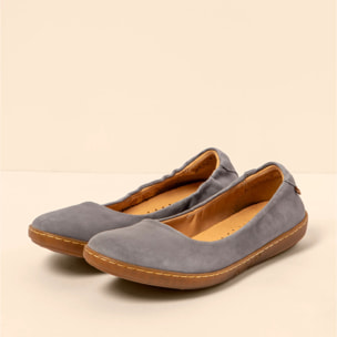 Bailarinas N5300 NOBUCK LAVADO DENIM/ CORAL color Denim