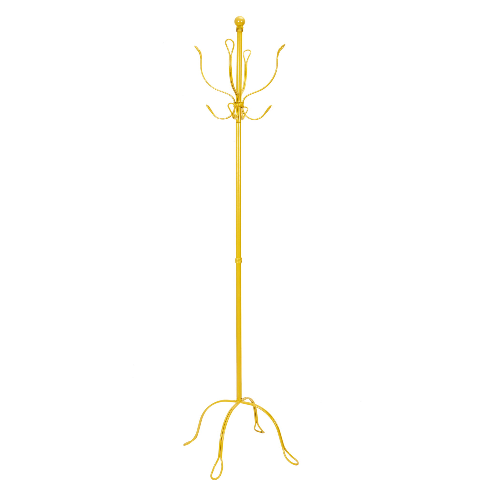 Portemanteau Vintage Metal Moutarde