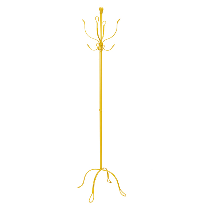Portemanteau Vintage Metal Moutarde