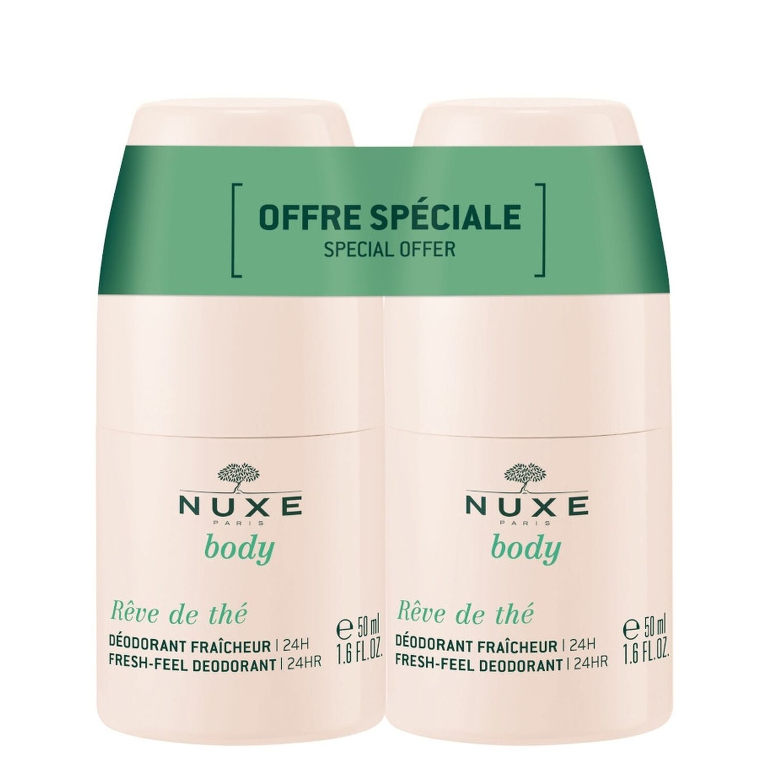 Rêve de Thé - Duo déodorants fraicheur 2 x 50ml