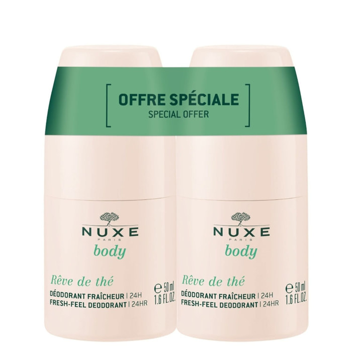 Rêve de Thé - Duo déodorants fraicheur 2 x 50ml