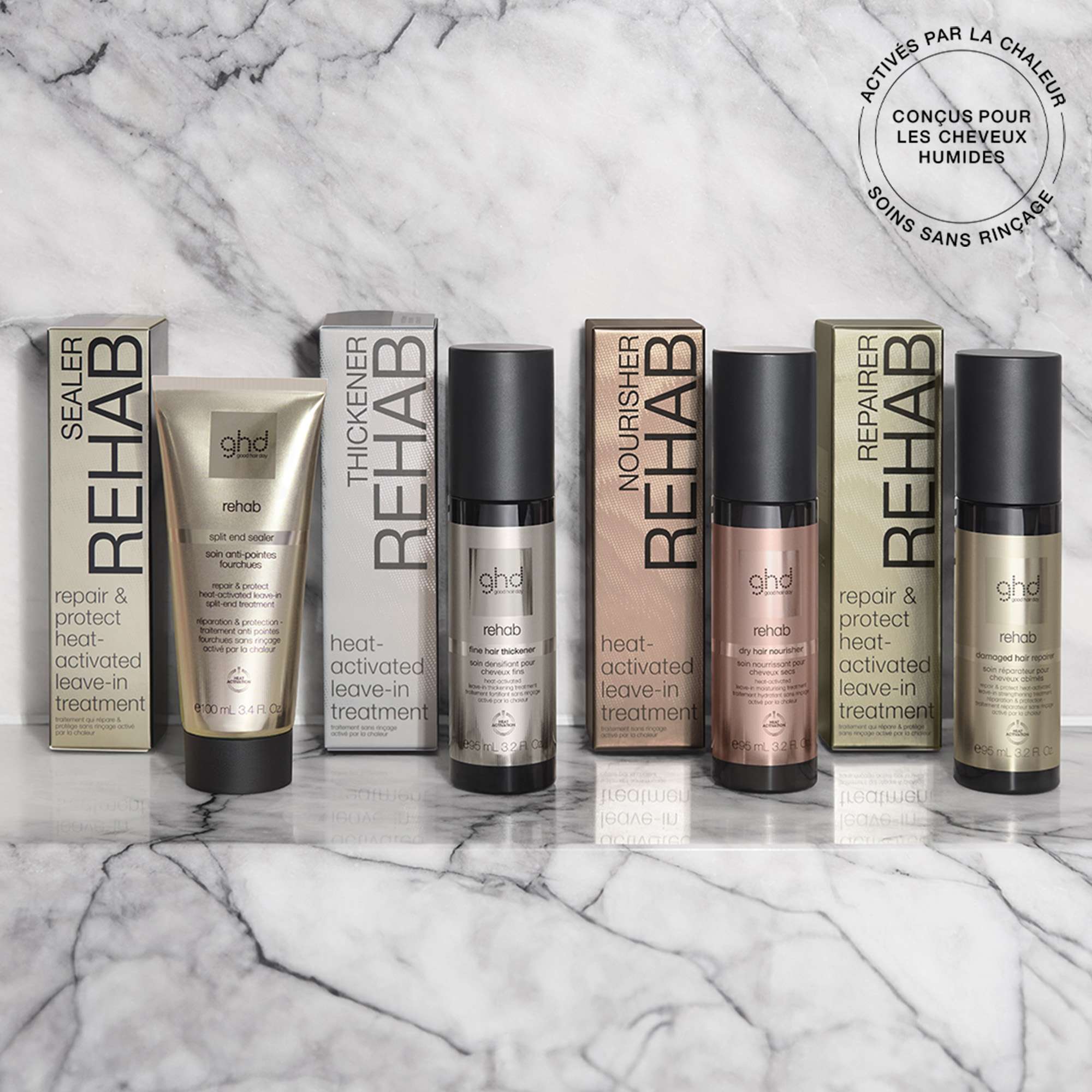 ghd rehab - soin nourrissant pour cheveux secs
