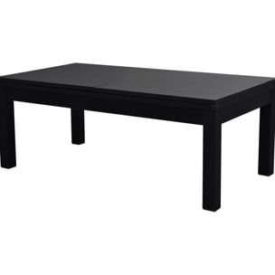 Table de billard convertible noire tapis vert - Eddie