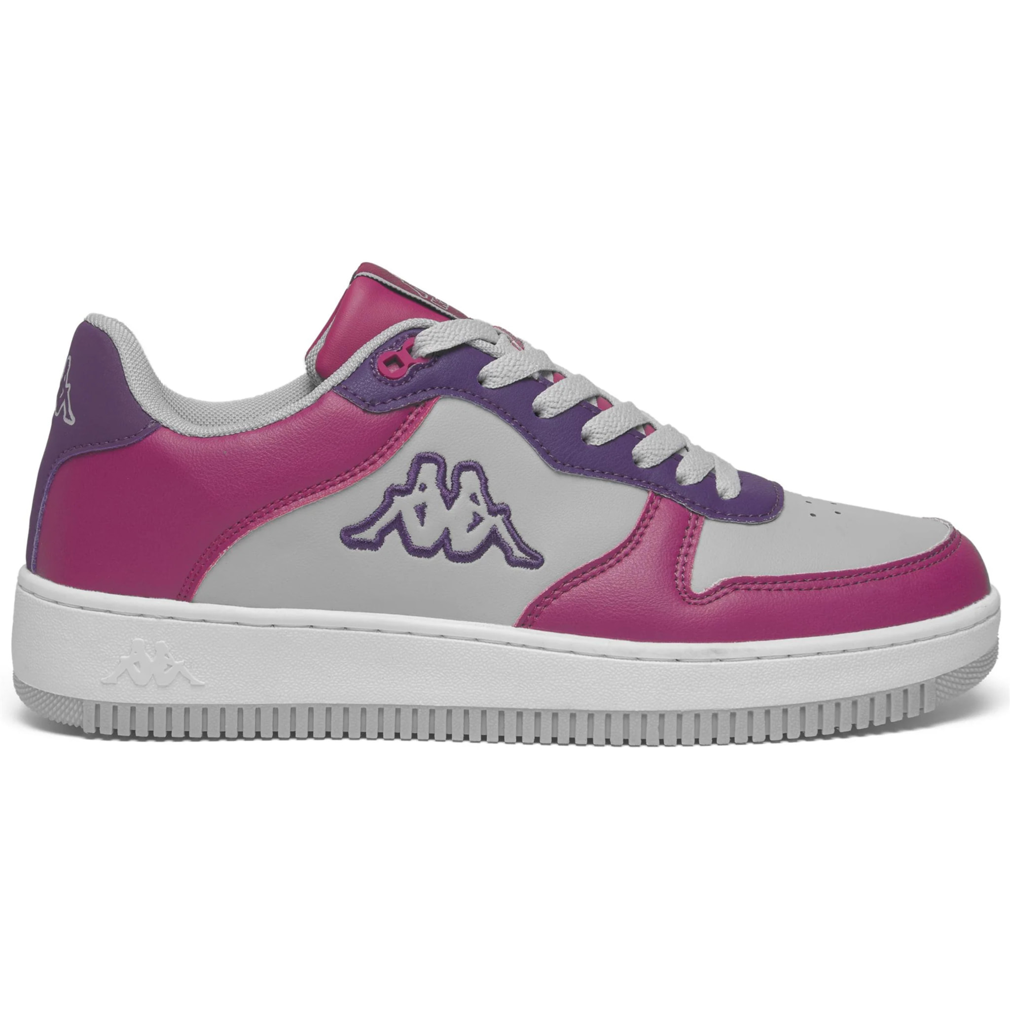Kappa - Sneakers Uomo Donna Grigio - Logo Maserta 1.0